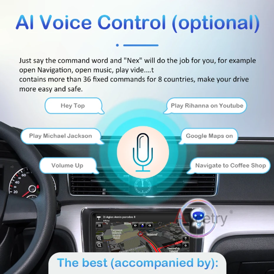 Aycetry! Лучший компаньон усовершенствованное интеллектуальное программное
