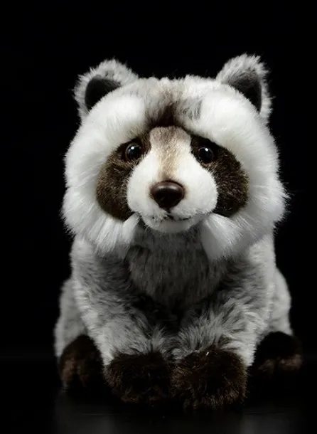 Новое поступление 2019 плюшевые игрушки енот имитация хорошего качества мягкие