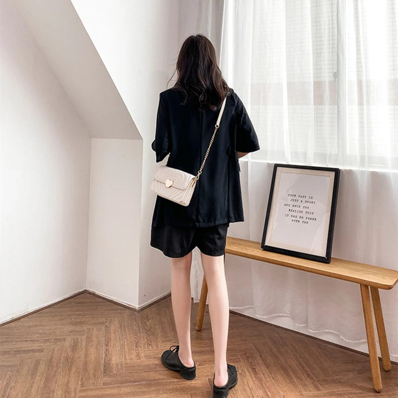 

Coated Cowhide Leather Bag 2020 New Design Fashion Cute Heart Solid Color Flap Bag Crossbody Shoulder Messenger Bag for Women