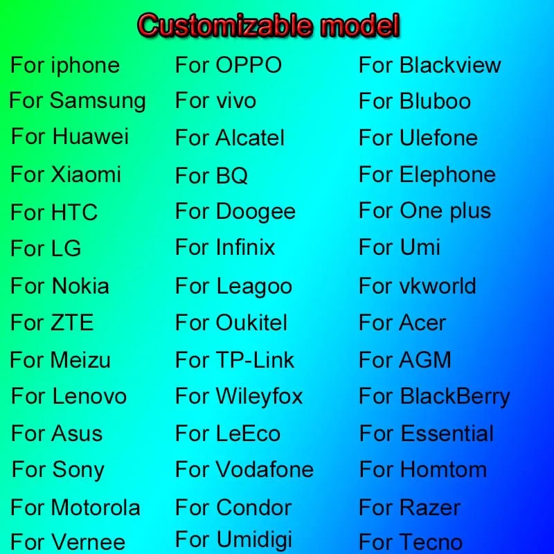 DIY пользовательский дизайн чехол для телефона For ZTE Blade A1 A2 A2S A3 A5 A6 A210 A320 A330 A462 A475 A506