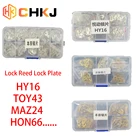Автомобильный Замок CHKJ Язычковая пластина для Benz для Hyundai Elantra для HY16 TOY43 MAZ24 HON66 Автомобильный Замок ремонт аксессуары наборы