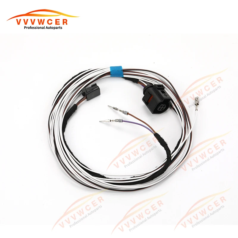 Кабель камеры заднего вида с логотипом RVC флип-разъем жгут проводов для VW Golf 7 MK7 VII