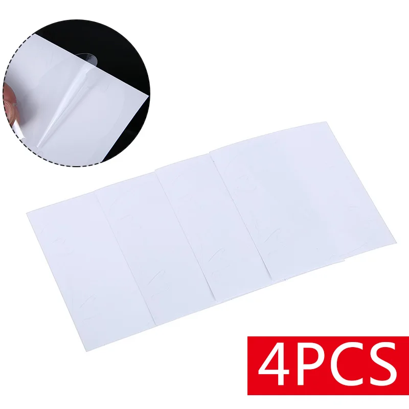 4 шт. Автомобильный дизайн Невидимая прозрачный автомобильные дверные ручки