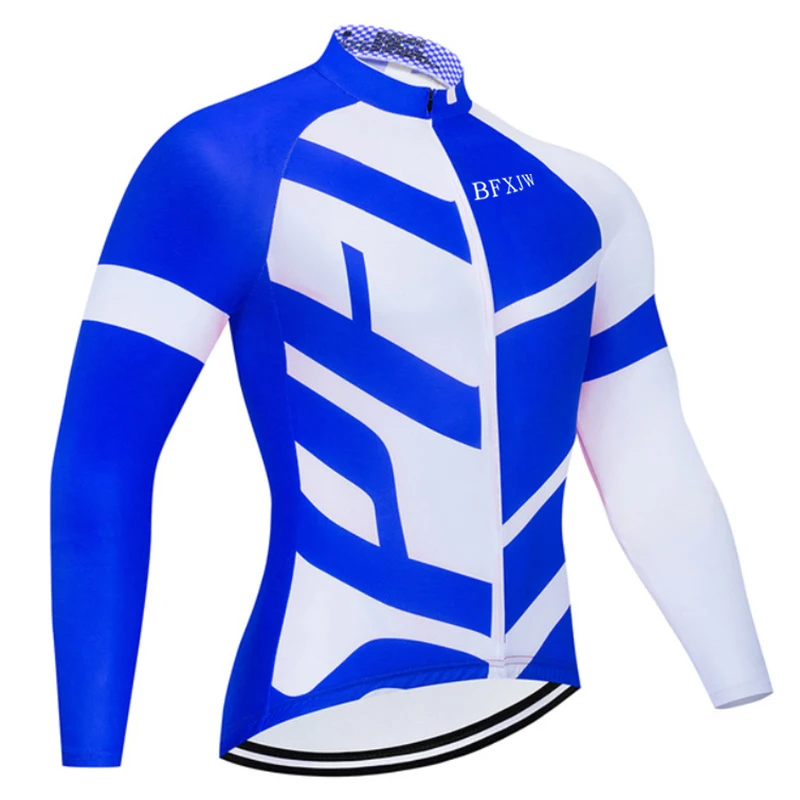 

2021 men's and women's opa Ciclismo full zipper long-sleeved pocket cycling jersey bicycle MTB cycling shirt Maillot Ciclismo