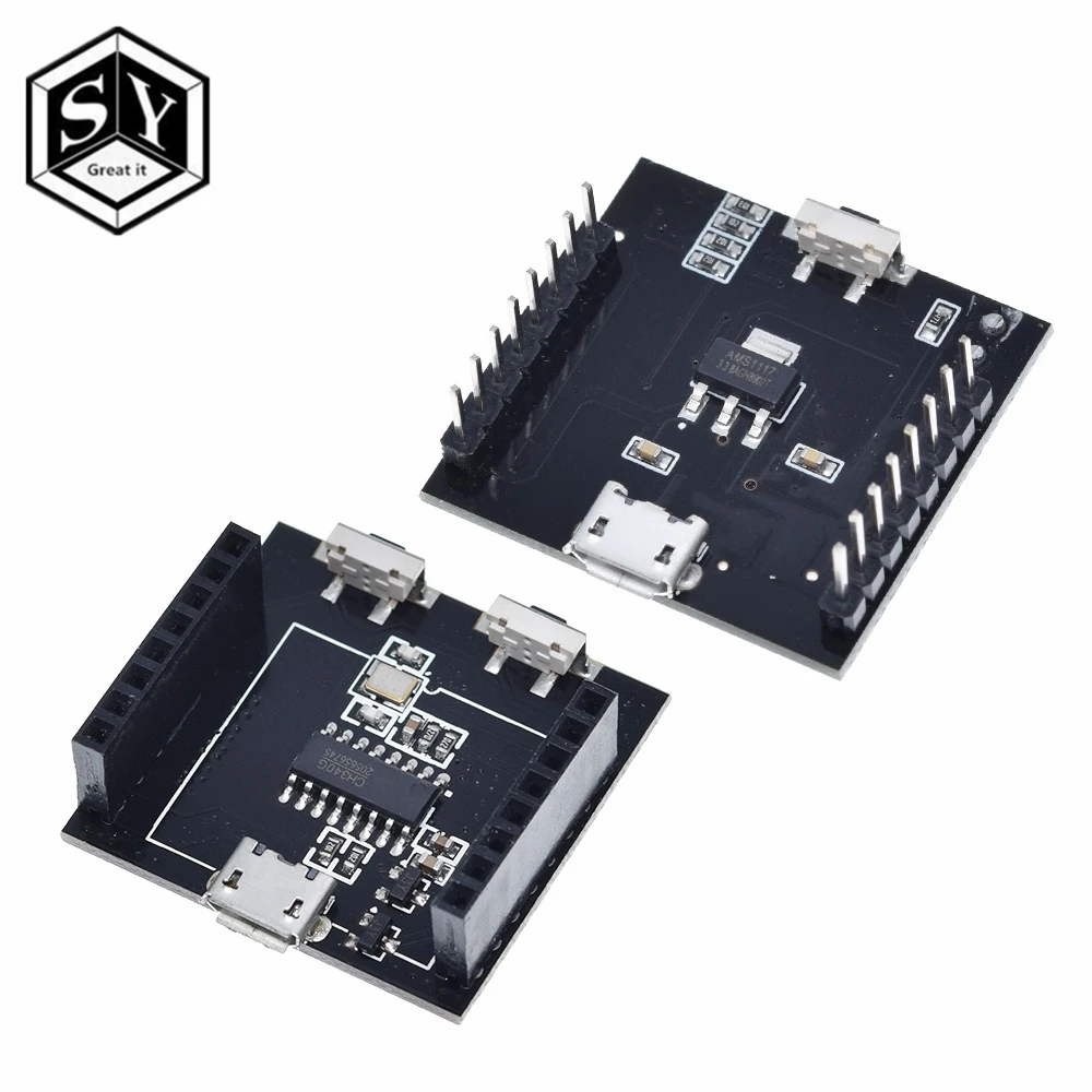 ESP8266 ESP-12F серийный wifi модуль мини макетная плата для Arduin Nodemcu CH340 микро-usb модуль для Ard Witty Cloud