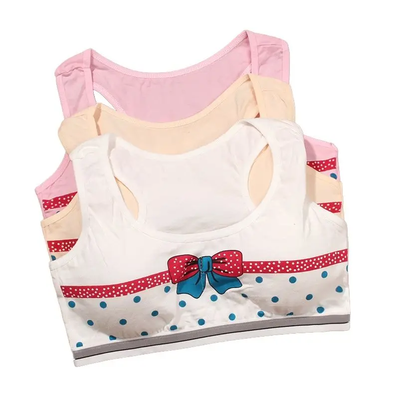 5 шт./лот Детский маленький бюстгальтер Бюстгальтер для студентов с эффектом пуш