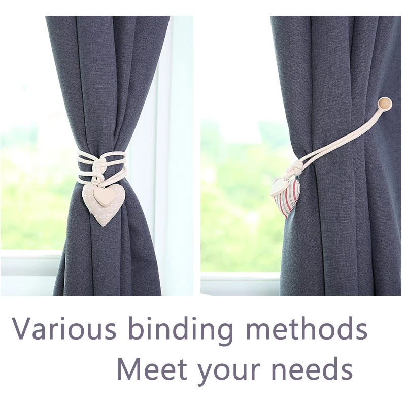 Декоративная занавеска в форме сердца европейском стиле 40 см | Дом и сад