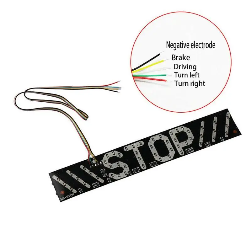 Светодиодный стоп сигнал для мотоцикла тормозной рулевая лицензия