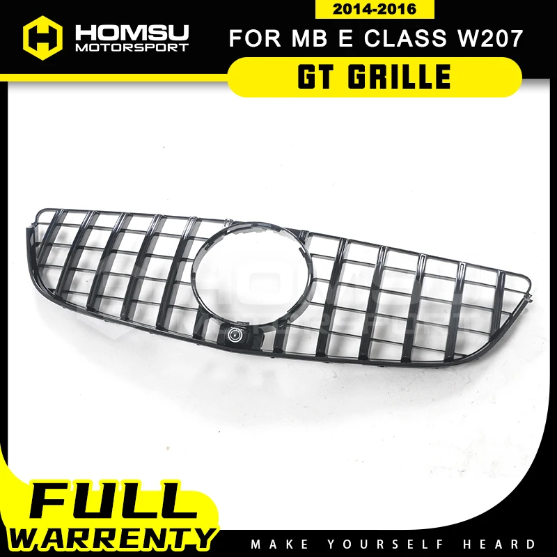 W207 Grill C207 GT Vertical Grille For E Coupe Facelift Front Bumper Racing Sport 2014-2016 E200 E320 E350 E400 | Автомобили и