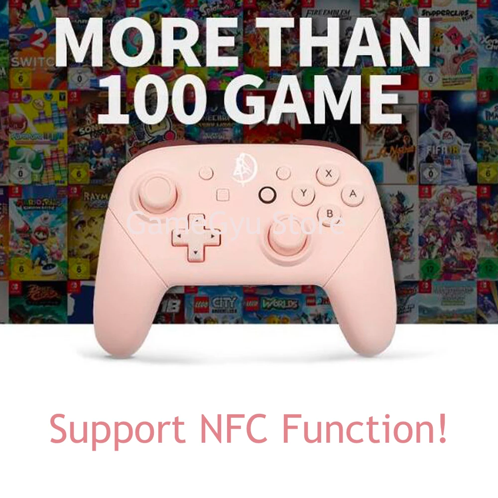 Беспроводной переключатель профессиональный контроллер геймпад с HD вибрацией NFC