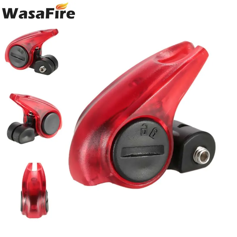 Светодиодный велосипедный стоп светильник WasaFire портативный с креплением на