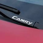 Металлическая Эмблема, автомобильные декоративные наклейки, наклейки на автомобильные стеклоочистители для Toyota camry chr corolla rav4 yaris prius Hybrid prado Hilux