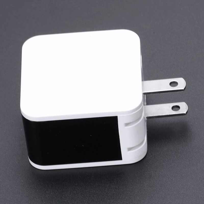 Двойное зарядное устройство Usb 2.4A Max умное быстрое для мобильного телефона Iphone Ipad