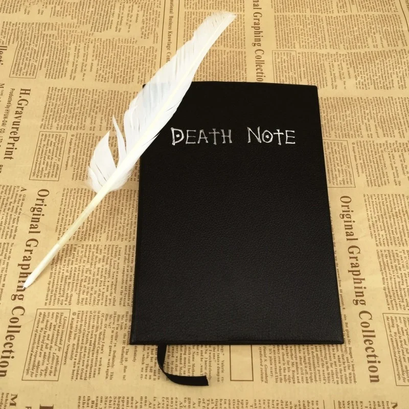 Набор из аниме Death Note кожаный журнал для школы Большой Аниме набор письма с