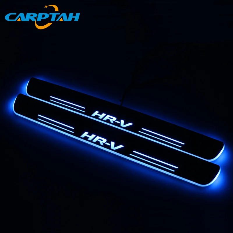Carptah Trim Pedal светодиодный светильник на пороге для автомобиля Накладка порог