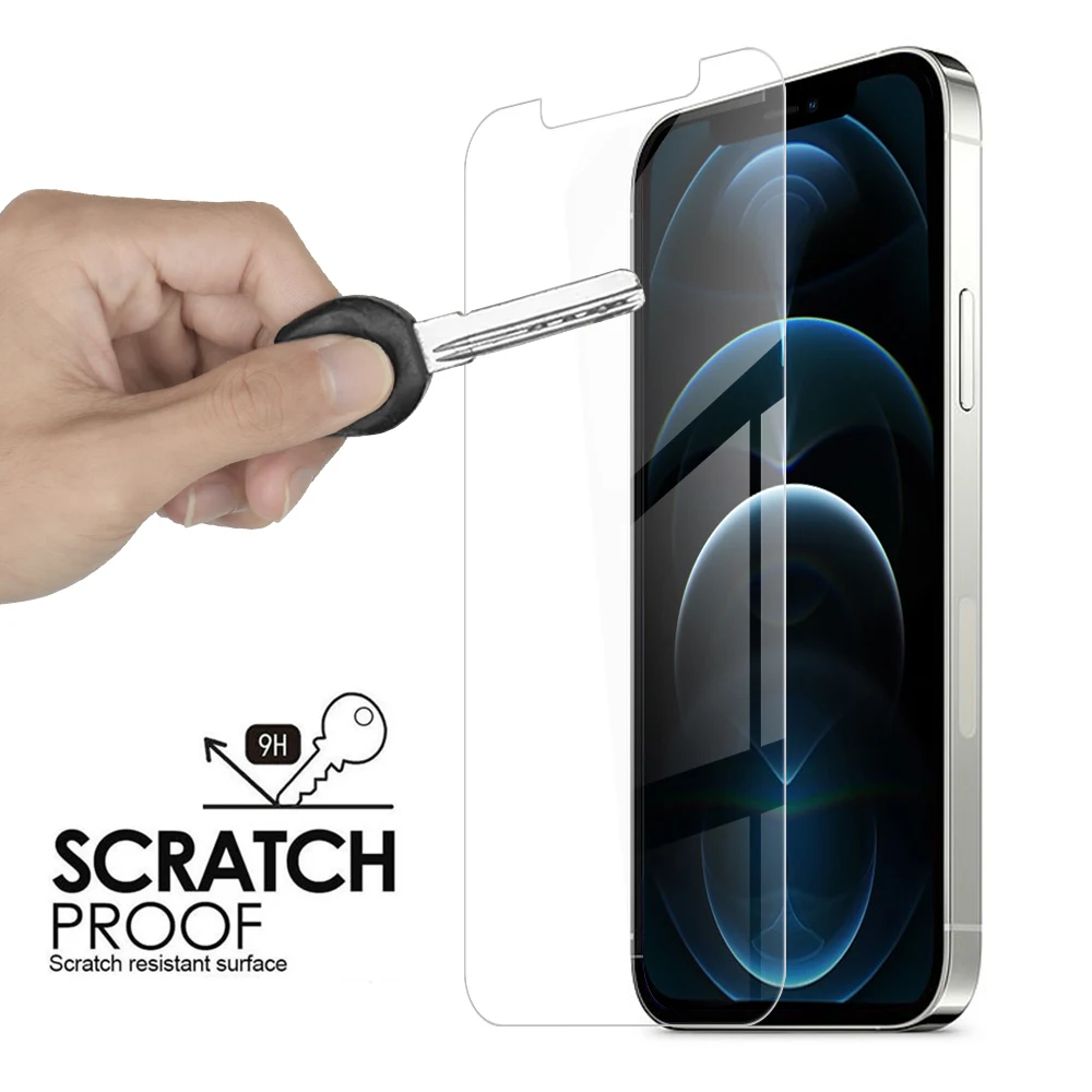 Explosion-Proof Screen Protector Film For iPhone 11 12 13 14 Pro Max Mini XR X Screen Protector Glass For iPhone XS Max 7 8 Plus