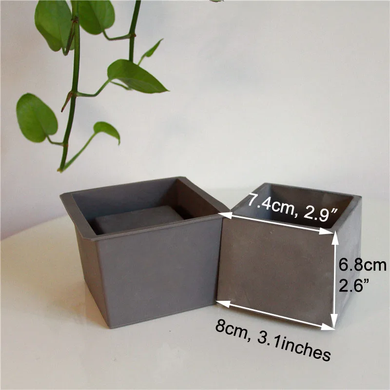 

Flower pot molds Silicone concrete molds Cement Planter molds DIY home garden pot molds