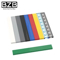 bzb moc 4162 1x8 light panel high tech building block model kids toys diy brick parts best gifts
