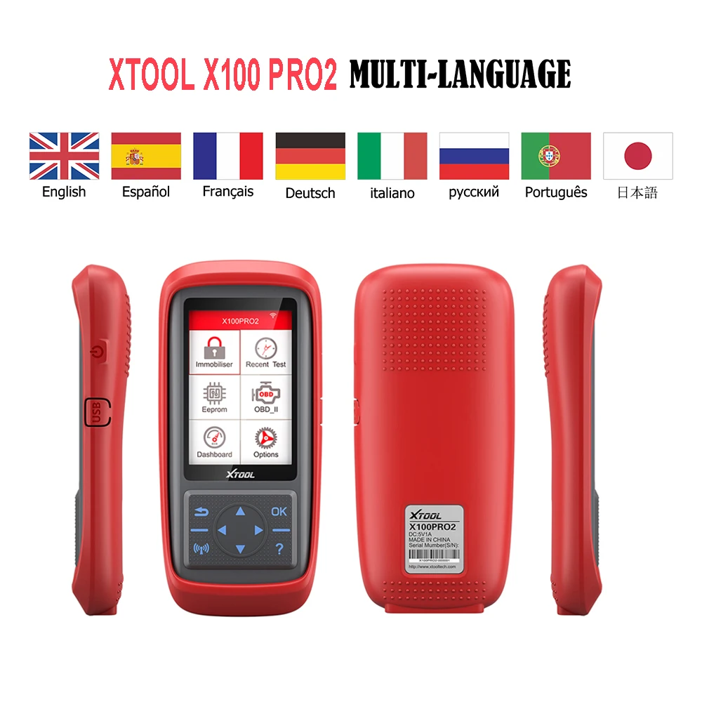 [Дистрибьютор xtool] xtool X100 PRO2 автоматический ключевой программист диагностический