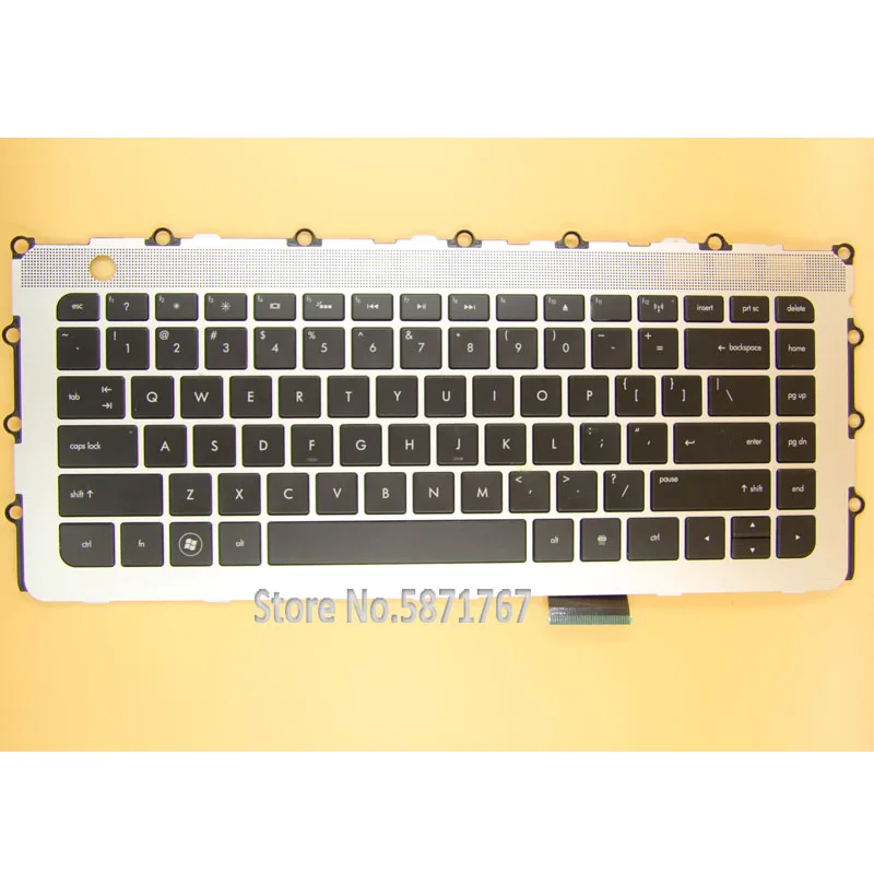 Оригинал для HP ENVY 15-3000 15-3001XX 15-3002tx 15-3005tx 15-3006tx 15-3012 US клавиатура с подсветкой рамкой