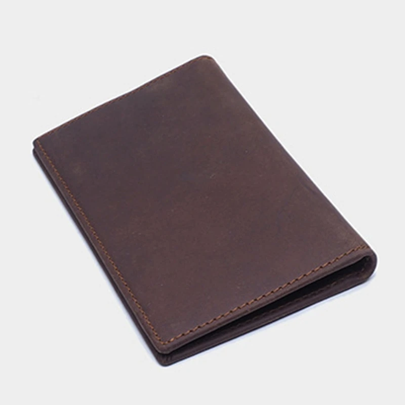 

Vintage Handmade Long Men Wallets Large Bifold with RFID Blocking ID Window and Zipper Fashion Carrier Holster Wallet