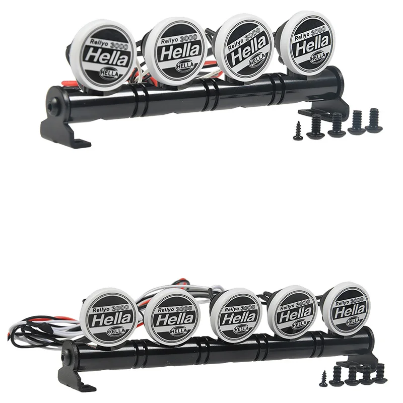 

Топ мульти-Функция яркий светодиодный светильник лампа бар для 1/10 RC Гусеничный Traxxas TRX-4 TRX4 SCX10 RC Гусеничный RC автомобиль