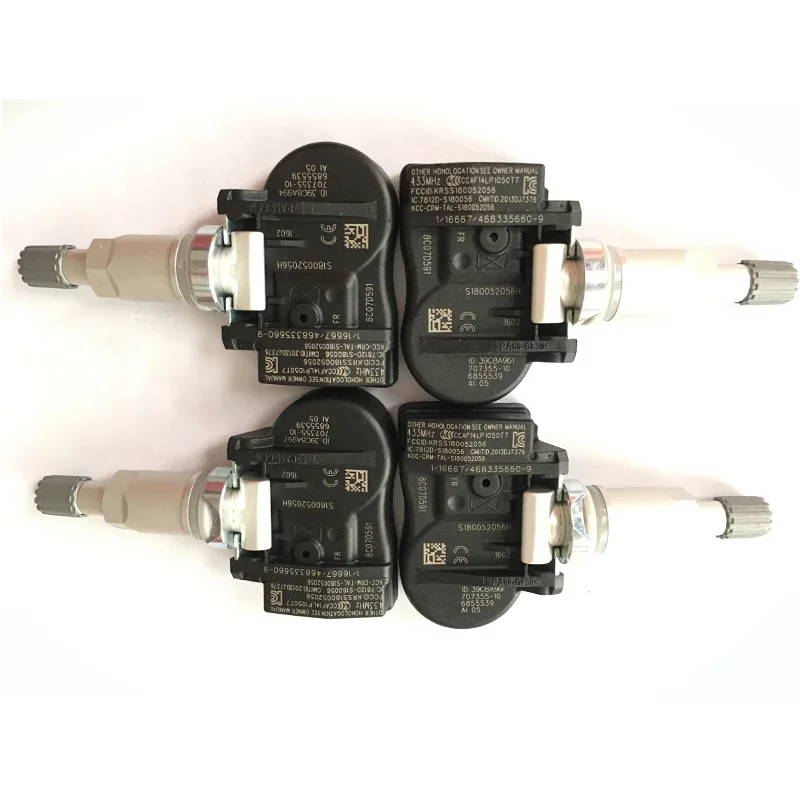 Датчик давления в шинах TPMS 4 шт. для BMW F20 F21 F22 F23 F30 F31 F34 F45 F46 F80 F87 70735510 36106856209 433