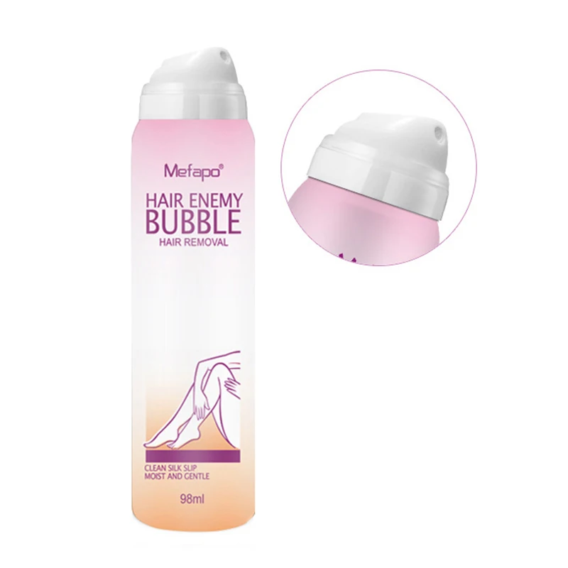 

Painless Hair Removal Cream Spray Bubble Body Bikini Legs Hair Remover Foam Mousse J9