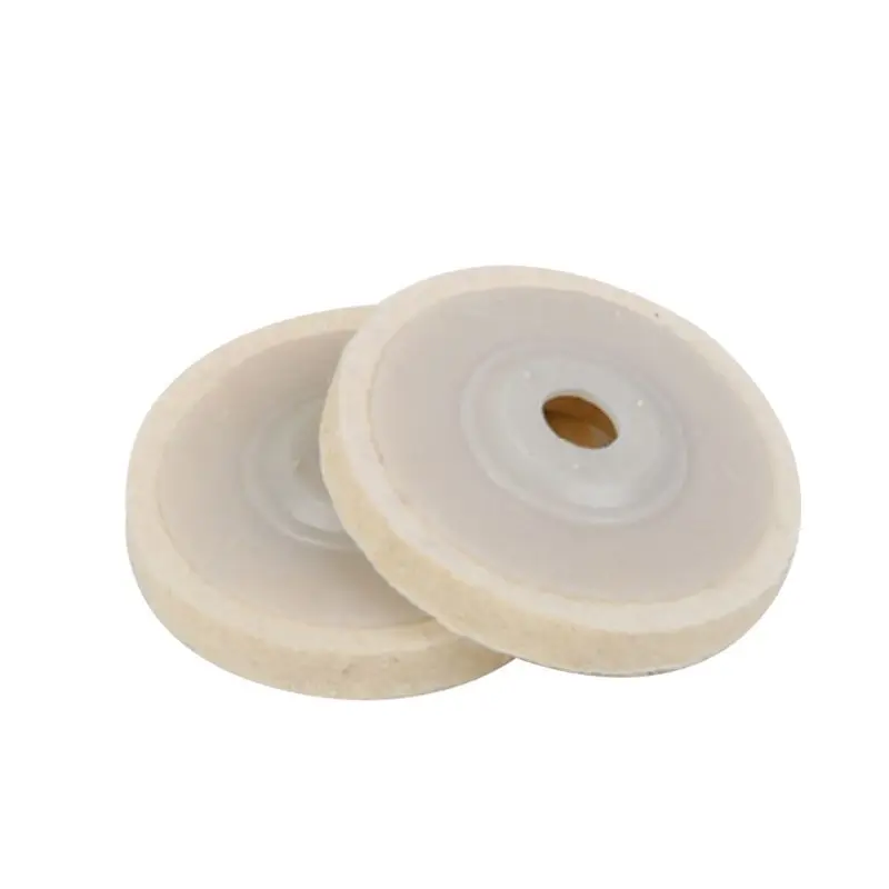 

4 Inch Wool Felt Polishing Wheel 12mm Height Angle Grinder Abrasive Buffing Disc 37MD