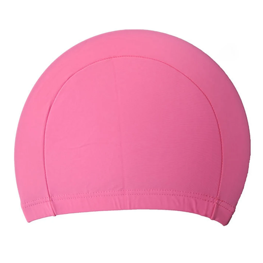 Free Size Fabric Protect Ears Long Hair Sports Siwm Pool Swimming Cap Hat Sporty Ultrathin Bathing Caps For Adults Men Women