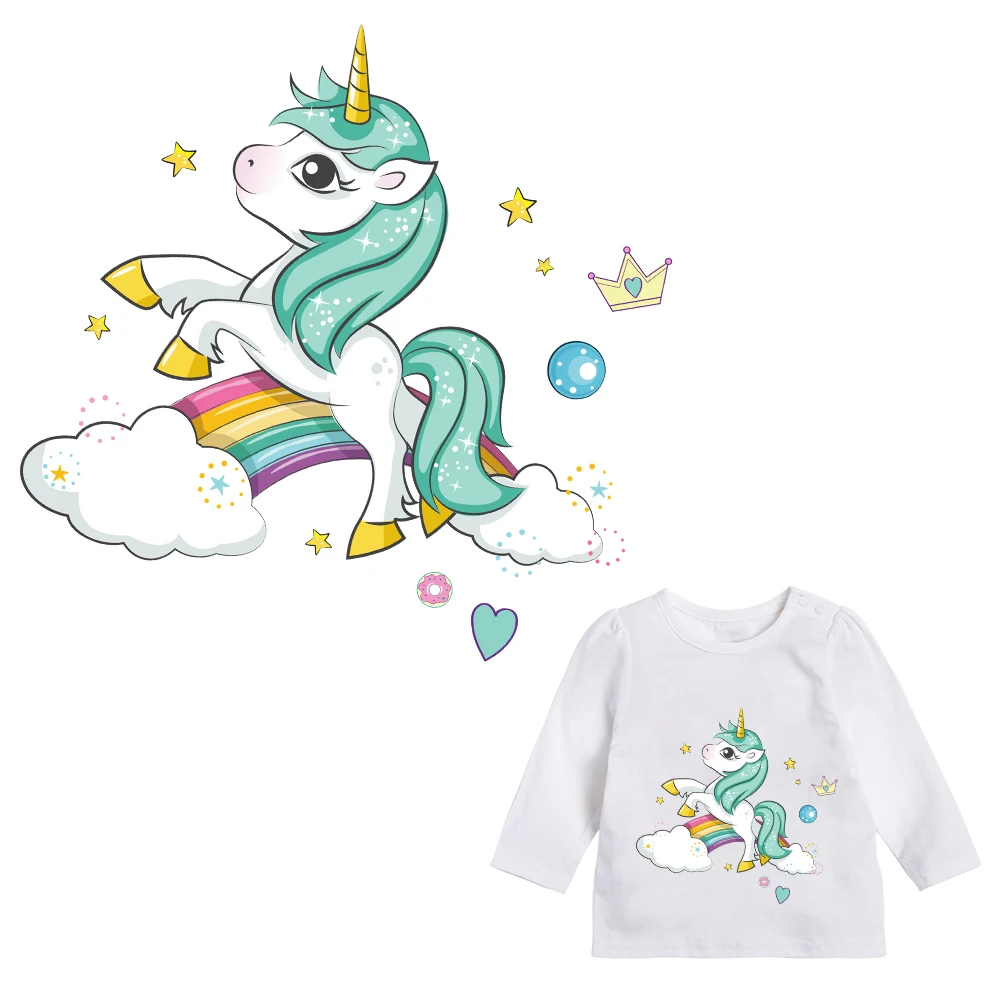 Термопатчи для детской одежды термотрансферные Мультяшные животные аксессуары