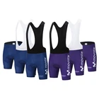 Велосипедный гелевая Подушка 19D Movistar Tour, Быстросохнущий дышащий спортивный трикотаж с подкладкой, из лайкры, для горных велосипедов, командная велоодежда, 2021