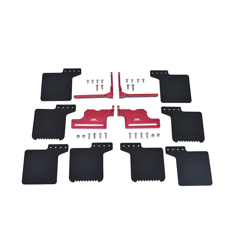 

Резиновые передние и задние краневые щитки от грязи, обновленные аксессуары для 1/10 радиоуправляемого гусеничного автомобиля Traxxas Trx-4 Trx4, де...