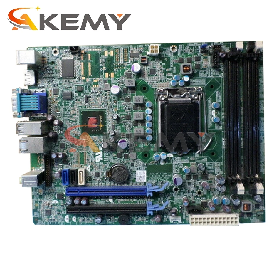 Akemy новый бренд для DELL Optiplex 990 материнская плата формата SFF E93839 Q67 LGA1155 CN-0Y38F0 Y38F0 100%