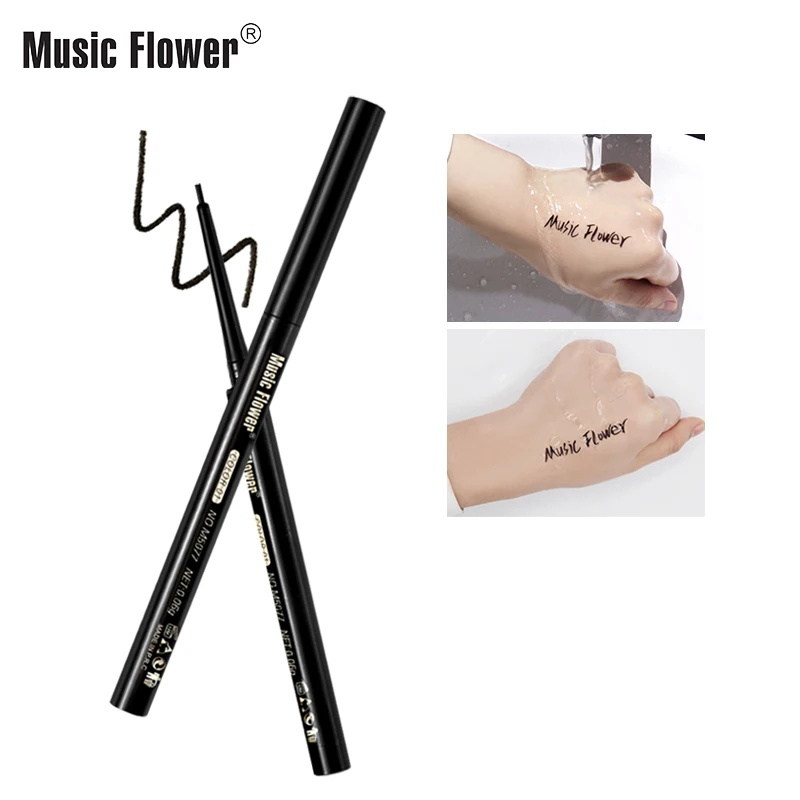 

6 Pcs/Lot Colorful Eyeliner Gel Pencil Easy to Wear For New User Makeup Waterproof Blue/Black/Brown Eyeliner Pen Eyes Make Up