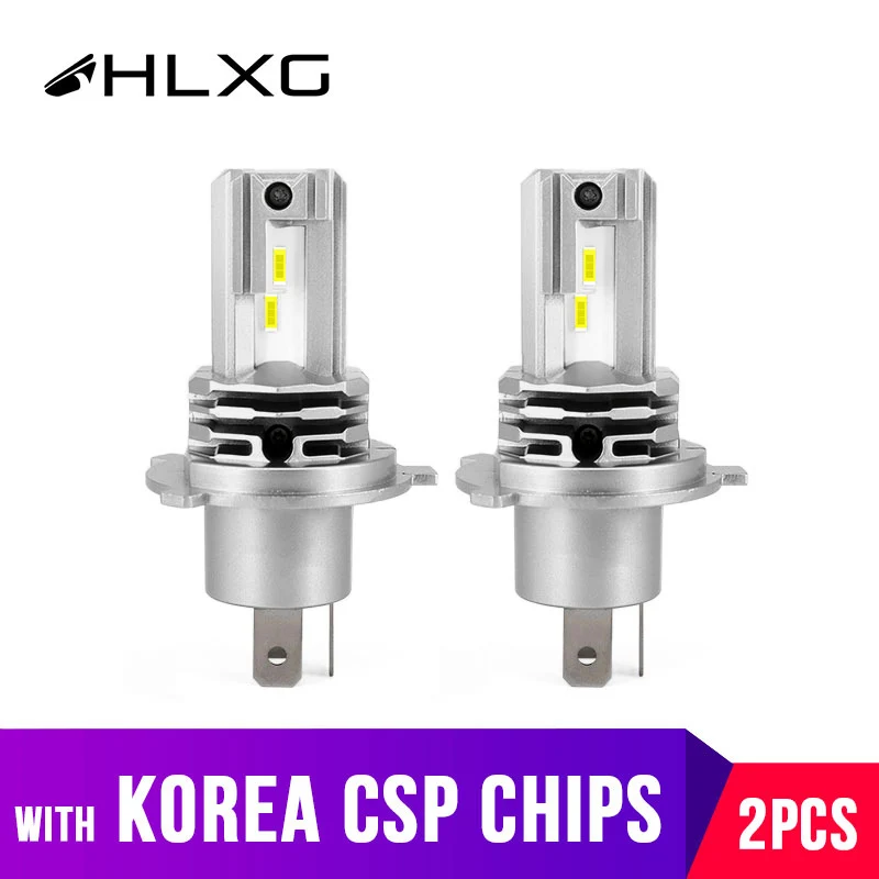 С корейским CSP Mini h4 светодиодный светильник для автомобильных ламп 6000K Белый