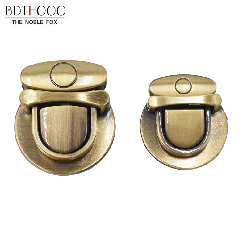 BDTHOOO 1Pcs Metal Bag closure Clasp Turn Lock Twist for DIY Handbag Women Purse Hardware Parts Accessories | Багаж и сумки