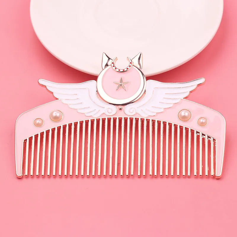 Аниме Сейлор Мун Луна карта Captor Sakura палочка кошка Антистатическая расческа