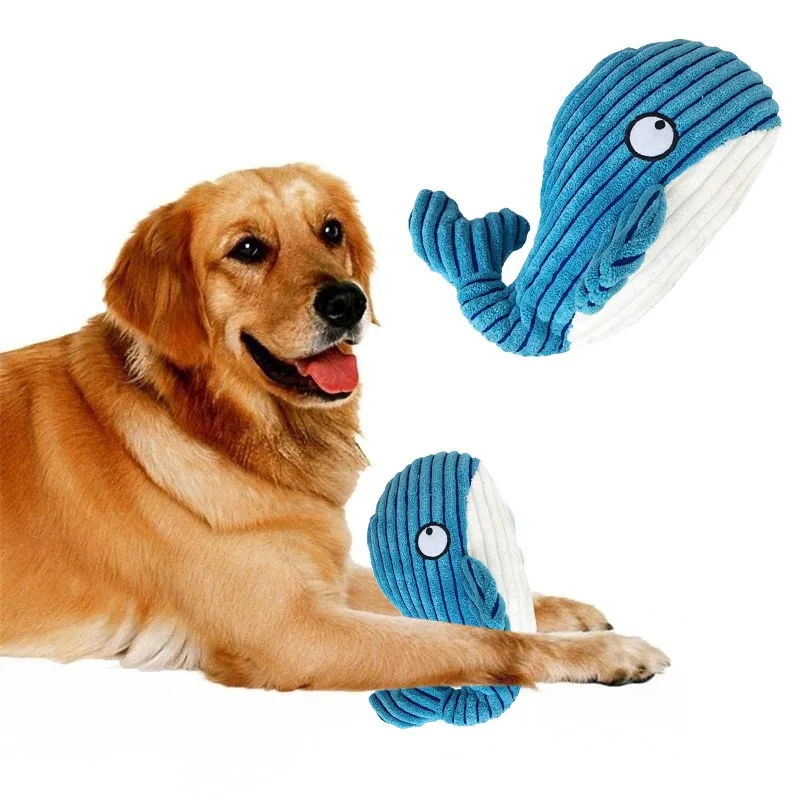 

Игрушки для собак, плюшевые игрушки, Милый Забавный осьминог, Кит, звезда, телефон, пищащий щенок, игрушка для домашних животных, прочная инт...