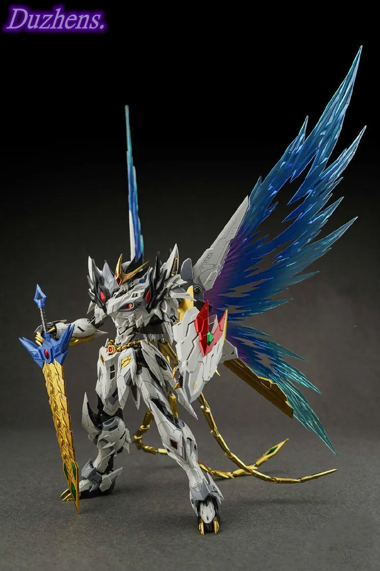 

100% Original genuine White Dragon The Jade Raksha Caoren MN-Q02 Super movable alloy skeleton products Anime Figure Model Toys