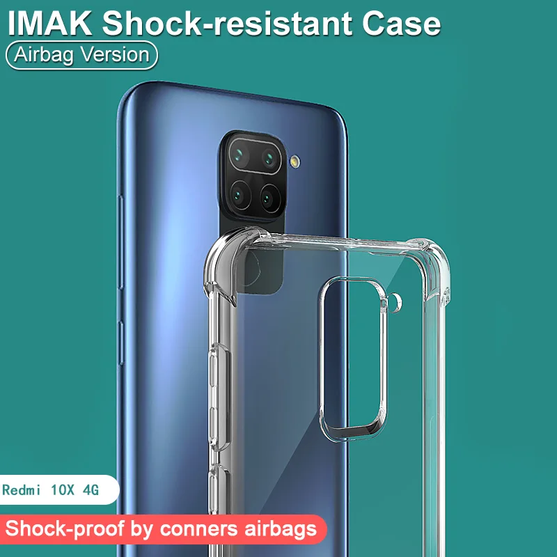 Чехол IMAK Для Xiaomi Redmi Note 9 облегающий чехол для 10X искусственная подушка