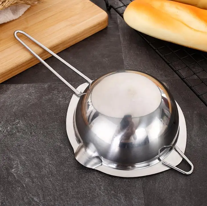 

1PC New Portable Stainless Steel Chocolate Butter Melting Pot Pan Kitchen Milk Bowl Boiler Cooking Accessories