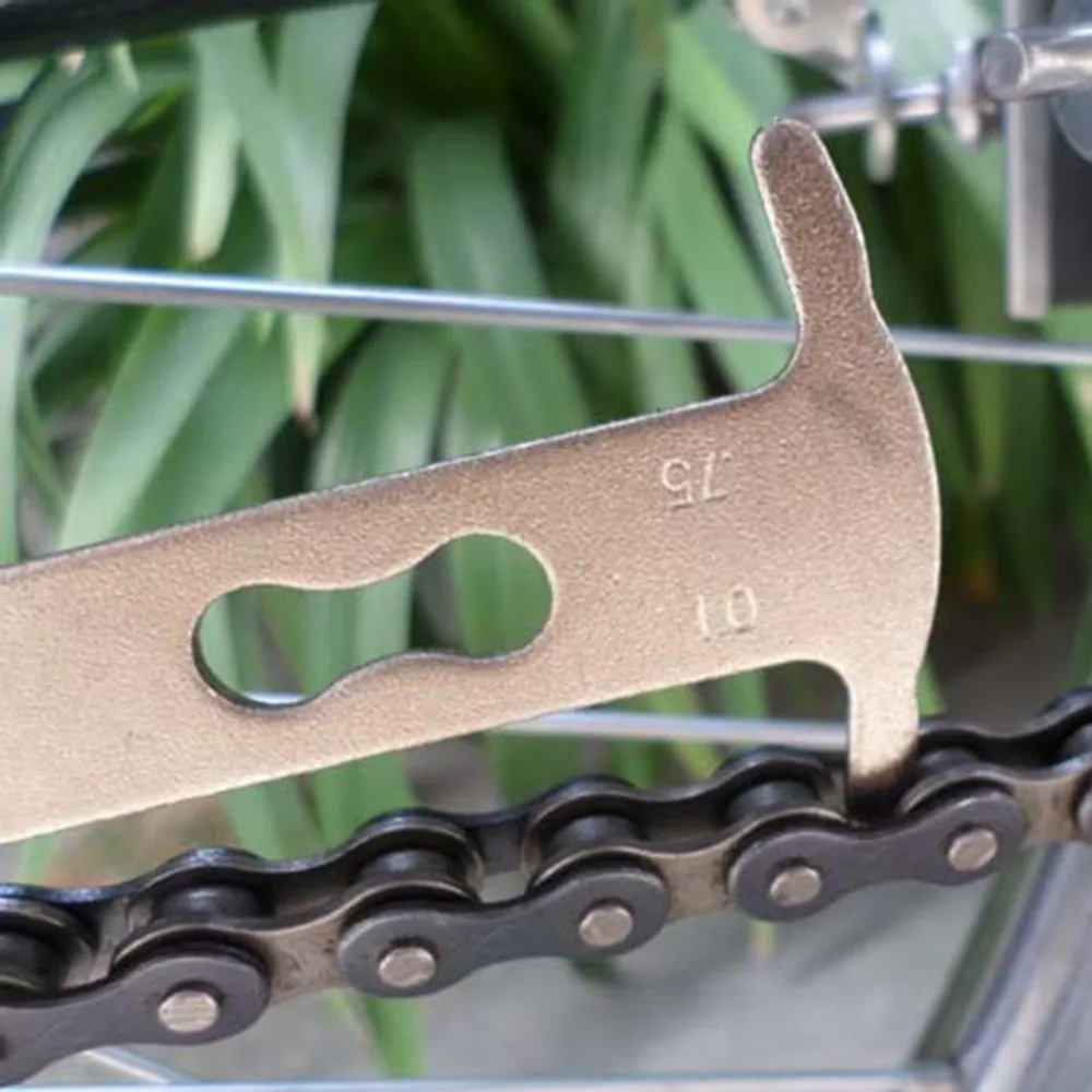 

Bicycle Bike Chain Checker Wear Indicator Measure Tool Gauge Repair checker Bicycle Accessories Newest