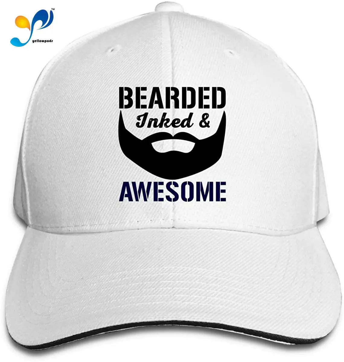 Women Boy's Fashion Pointed Cap Hunting Cap Bearded Inked and Awesome