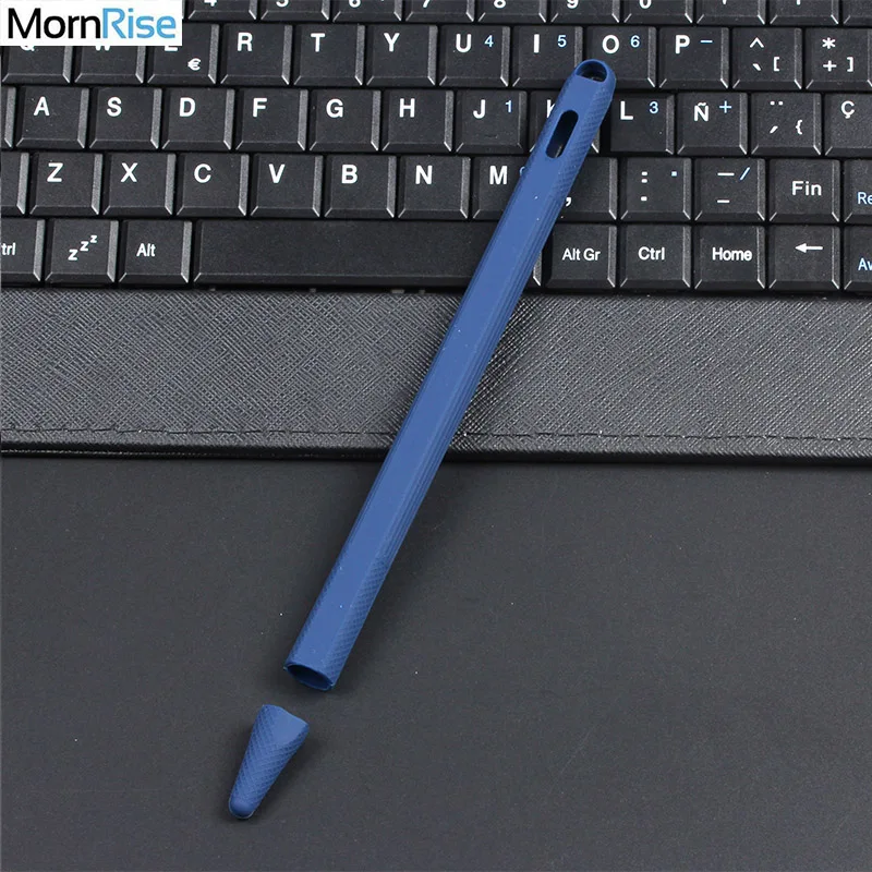 Пенал для Apple Pencil 2 милый мягкий силиконовый чехол iPad наконечник второго