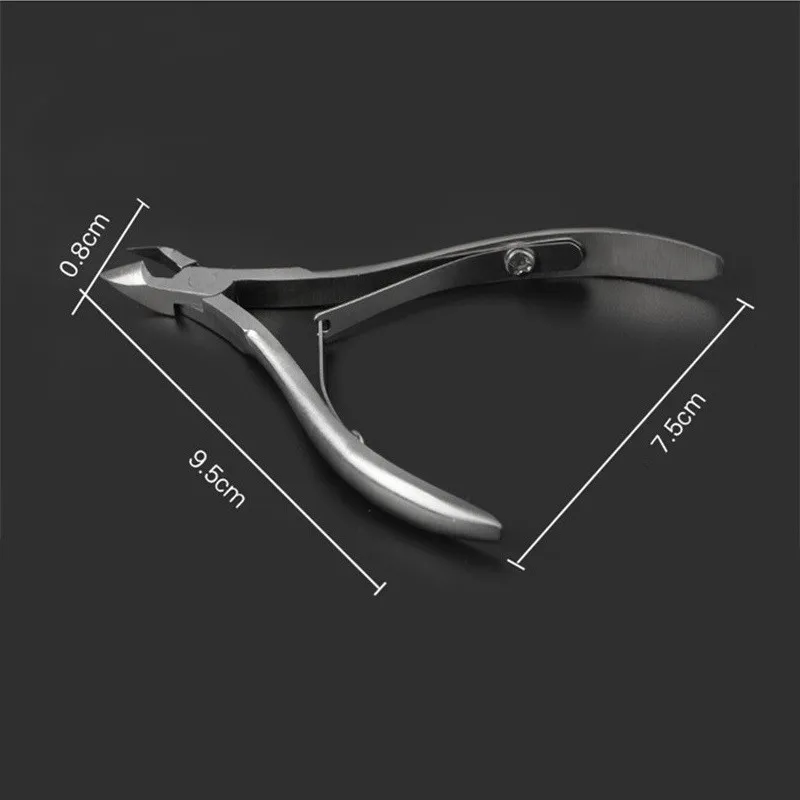 Кусачки для кутикулы из нержавеющей стали профессиональные щипцы ногтей кусачки
