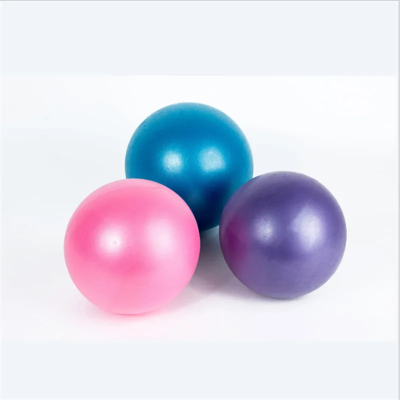 

Balloon New Frosted Explosion-proof Small Mini Yoga Balloon 25cm Pilates Ball Inflatable Gymnastics Balloon Fitness Ball