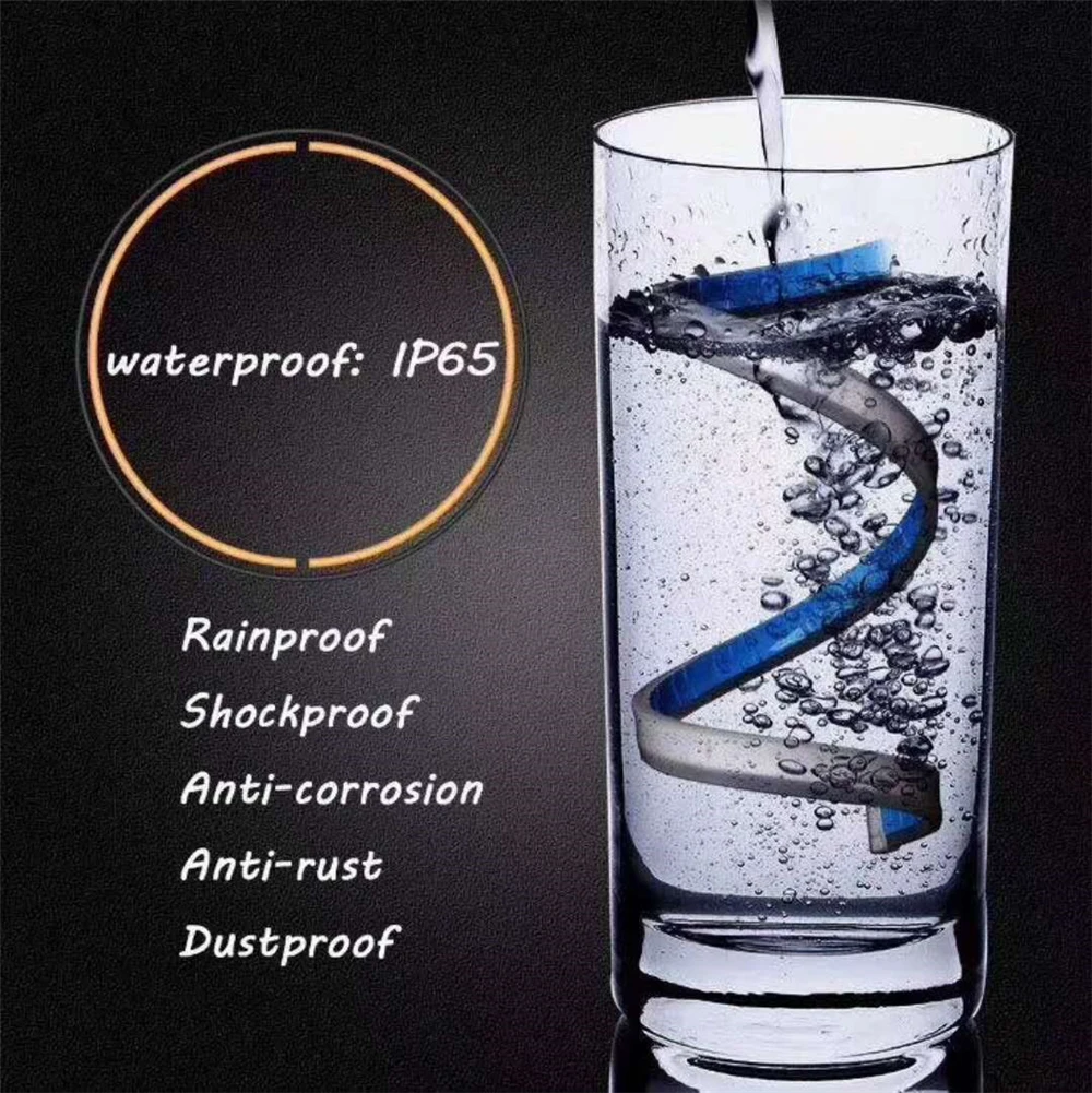 1 пара очень тонком каблуке авто DRL светодиодный Габаритные огни белый переднего