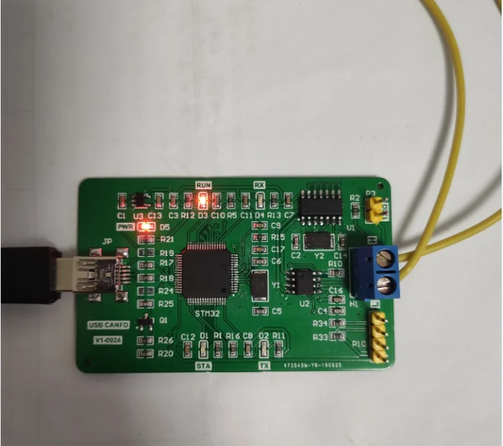 USB к CAN FD Canfd верхний компьютер интерфейсная карта инструмент отладки исходный код