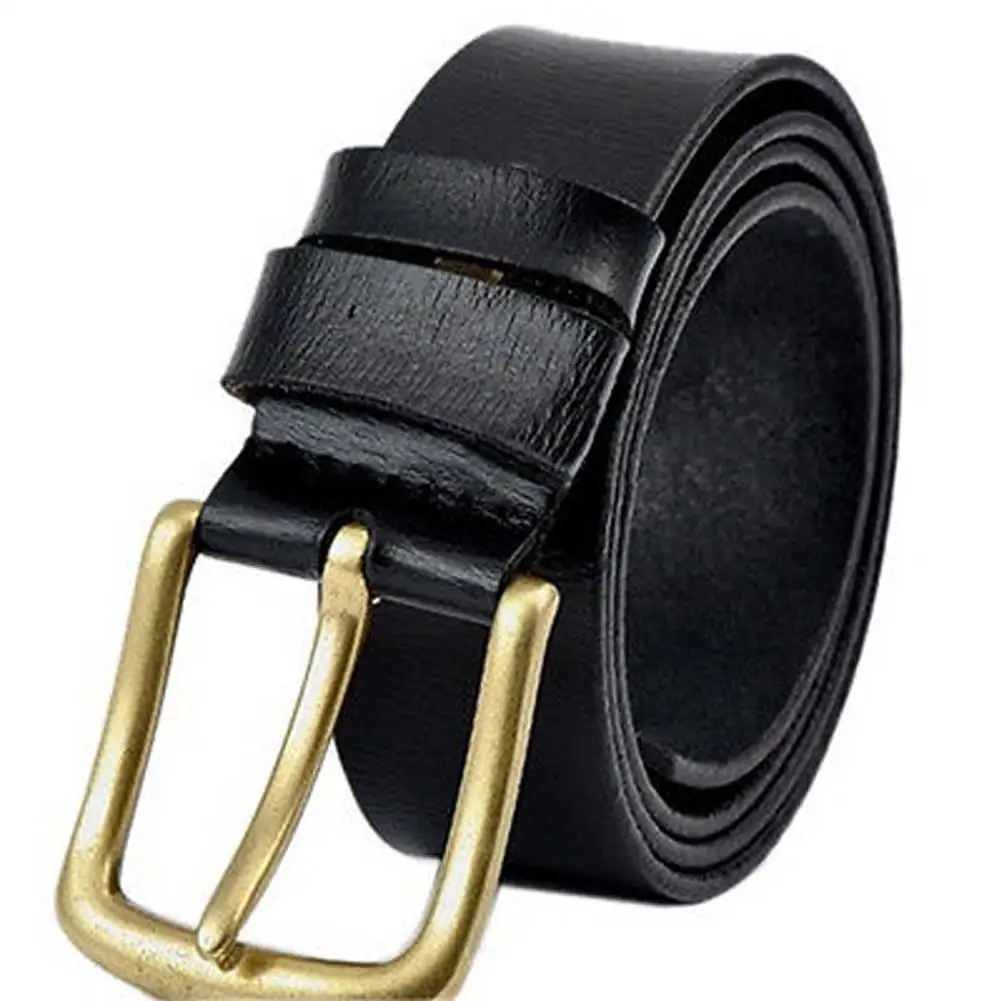 

Мужской пояс из воловьей кожи с натуральным лицевым покрытием, верхний слой из воловьей кожи, мягкие джинсы из воловьей кожи, широкий ремень...